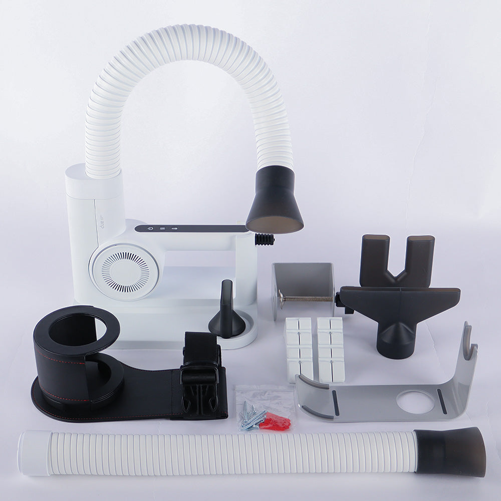 duz V3 Mobile Pet Dryer Kit: 2-in-1 Quiet Portable & Hands-Free Dryer with Holster, Stress-Free Drying for Dogs and Cats, Ideal for Professional Mobile Groomers