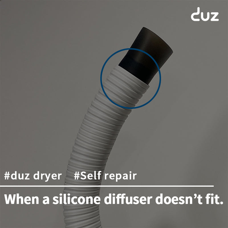 [duz dryer / Self repair] When a silicone diffuser doesn't fit