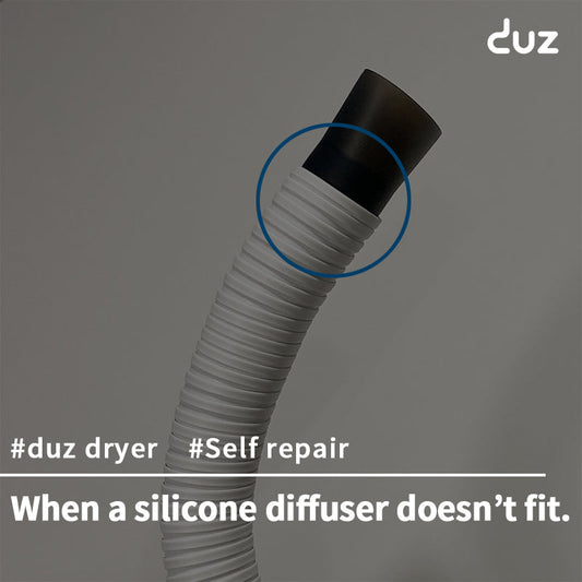 [duz dryer / Self repair] When a silicone diffuser doesn't fit